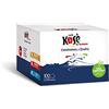 Kimbo Kosè by Kimbo Cialde Cremoso Compostabili Ese Pezzi - 700 G, Cioccolato, 100 Unità