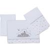 Foppapedretti Completo Lenzuolino Foppapedretti Dolcestella Bianco