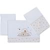 Foppapedretti Completo Lenzuolino Foppapedretti Dolcestella Tortora