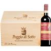 Poggio di Sotto | Toscana Brunello di Montalcino DOCG 2018 (BIO) 6 bottiglie in cassetta di legno 4,5 l