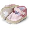 Sterntaler Ballerina a Pois, Mocassino Basso Bimba 0-24, Colore: Rosa, 22 EU