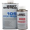 West System resina epossidica 105 + Indurente lento 206 1,2 kg