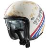 Casco moto Jet Premier vintage Doppia Visiera Vangarde Monocolore Nero  opaco Vendita Online 