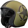 Premier Helmets Casco Jet 23 Vintage Star Military Bm 22.06