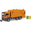BRUDER 03760 CAMION MAN TRASPORTO RIFIUTI ARANCIONE
