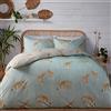 Fusion - Milo Giraffe - Set copripiumino reversibile - Letto matrimoniale in uovo d'anatra