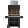 Fògher Caminetto Grill FFP 950 Fogher con Carrello e ripiani laterali