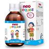 NEO PEQUES | Sciroppo per bambini Omega 3 DHA | 150 ml | Aiuta a migliorare la concentrazione | A base di Omega 3 DHA e vitamine | Delizioso gusto fragola