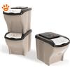 Bama Contenitore Porta Crocchette 20 Lt (28x40x31cm) - Confezione da 3 Pattumiere