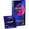 Durex Sync Profilattici 6 Pezzi Massima Sensibilità E Comfort Durex