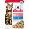 HILL'S PET NUTRITION SPA Hill's Science Plan Light Bocconcini Pesce Oceanico Gatti Adulti Bustina 85g Hill's Pet Nutrition