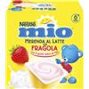 Nestle' Nestlè Mio Merenda Al Latte Fragola 4 Vasetti Da 100g Nestle'