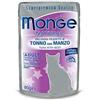 Monge & C. Spa Monge Natural Superpremium Cotti A Vapore Tonno E Manzo Cibo Umido Per Gatti Adulti 80g Monge & C.