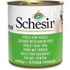 Schesir Pollo Con Piselli Cibo Umido Cani Adulti Lattina 285g