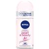 Nivea Pearl & Beauty Deodorante Roll On 50ml Donna Antitraspirante Per Una Pelle Morbida Nivea