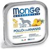 Monge Monoprotein Pollo Con Ananas Cibo Umido Per Cani Adulti 150g Monge