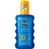 NIVEA (BEIERSDORF SPA) Nivea Sun Spray Solare Protect & Dry Touch Fp30 Crema Solare 100% Trasparente Per Sportivi 200ml Nivea (beiersdorf)