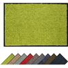 Astra Tappeto antipolvere di alta qualità - zerbino per interni - zerbino lavabile a 30° C - tappeto antiscivolo - tappeto cucina - corridoio - verde 60x180 cm