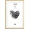 Deknudt Frames S66KH1 P1 - Cornice portafoto con passepartout in Legno Chiaro, 40 x 60 cm, per Foto 30 x 45 cm, Quadrata, in Legno MDF, da Appendere