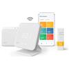 tado° Kit Base - Termostato Smart Wireless V3+ - Termostato wifi digitale per caldaia + Sensore di temperatura + Supporto - Cronotermostato - Gestione via app - Funzioni Smart Home Alexa e Siri