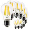 SUNSEED 10x Lampadina E27 Filamento LED 12W Goccia A60 1500 Lm Luce Naturale 4000K, 99W Equivalente
