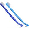 Dental Aesthetics Spazzolino a V di precisione ~ Spazzolino ortodontico (conf. da 2) ~ con estremità sottile monociuffo per gli interspazi negli apparecchi ortodontici