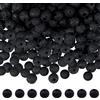 TOAOB THE ONE AND ONLY BABY TOAOB 580 pezzi Perline Lavica Pietra Naturale Vulcanico da 6 mm Nero Rotondo Perle per Creazione di Gioielli Fai da Te Braccialetti e Collane