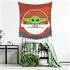 RoomMates ROOM MATES TAP4533LG Star Wars Grogu Baby Yoda arazzo da parete