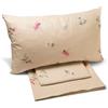 Caleffi Floral2 Completo Lenzuola, Cotone, Avorio, Singolo, 1003606, Caleffi
