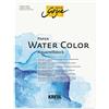 Kreul 68012 - Solo Goya Paper Water Color, Blocco per Acquerello, ca. 24 x 32 cm, 300 g/m², 20 Fogli, Bianco Naturale, per dipingere con Colori ad Acquerello e guazzo