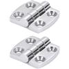 9Tong Ponte del gabinetto Cerniere per barche in acciaio Corrosione Resistente Cerniera marina Schiudere Specchio per yacht Cerniere in acciaio inox Porta SUS316 1.59 inch x 1.51 inch 2 pezzi