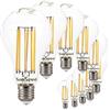 SUNSEED 10x Lampadina E27 Filamento LED 16W Goccia A75 2300 Lm Luce Calda 2700K, 142W Equivalente