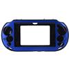 OSTENT Custodia protettiva in alluminio colorato in metallo compatibile per Sony PS Vita PSV PCH-2000 - colore blu