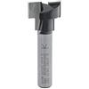 ENT 17740 Fresa per scanalature a T M10 mm in metallo duro, codolo (S) 8 mm, diametro (D1) 17,5 mm, D2 10,6 mm, NL1 7 mm, NL2 8.5 mm, Z2