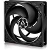 ARCTIC P12 - Ventola da 120 mm per PC, Ventola Silenziosa per CPU, Ventola Ottimizzata per la Pressione Statica, Velocità 1800 RPM, 0,3 Sone - Nero