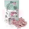 REGECO ALCHIMIA MEDITERRANEA Allevia Relax maschere per il viso - Set 4 maschere viso peel off con pennello: Idratante illuminante e scrub delicato. Per la pulizia di pelle sensibile. Set skincare. 4x20g