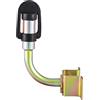 D-TECH Piantone supporto per girofari,Montaggio Supporto per Trattore Luce Lampeggiante,staffa di installazione per Luce Stroboscopica Lampeggiante,con cappuccio impermeabile e cavo,Universale(DTB05)