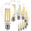 SUNSEED 10x Lampadina E27 Filamento LED 18W Goccia A75 2700 Lm Luce Calda 2700K, 162W Equivalente