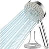 Magichome Soffione Doccia e Tubo Flessibile 2M, Soffione Doccia ad Alta Pressione con 5 Modalità di Getto, Design Turbocompresso Potente Doccia Soffione per Bassa Pressione Dell'Acqua