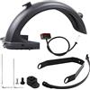 Yungeln Accessori Parafango Posteriore Include Parafango Posteriore + Staffa Parafango + Fanale Posteriore a LED Compatibile con Segway Ninebot Max G30 / Max G30 E / G30 LP Accessori Scooter Elettrico