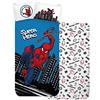 ORIGINAL INTIMO Disney Home Spiderman completo letto singolo in 100% cotone