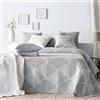 VIALMAN Copriletto leggero Sofia 27 per letto singolo da 105 cm | Copriletto letto da 105 | Dimensioni copriletto 200 x 270 cm, colore blu