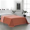 Martina Home Copriletto trapuntato reversibile, tegola corallo, letto 150