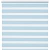 Estoralis | VERA | Tenda a Rullo Notte e Giorno moderna | Doppio Tessuto Tinta Unita | Azzurro | 105 x 180 cm (larghezza/altezza) dimensione del tessuto 102 x 175 cm. | Tende per finestre e porte