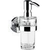 Emco 072100101, Dispenser di Sapone Liquido Polo, Argento (Edelstahloptik)