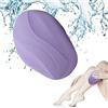Tuofang Depilatore di Cristallo,Depilatore Per In Vetro Nano,Rimozione Fisica Dei Capelli Indolore,Riutilizzabile Epilatore Nano Cristalli,Strumento di Depilazione per Corpo,Gambe,Braccia e Schiena (Viola)