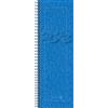 BRUNNEN Calendario settimanale modello 783 2023 formato foglio 10,8 x 29,7 cm blu