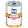 Vetline Vet Line Umido Adulti Maiale e Patate per Cani Adulti Monoproteico VetLine, 400-gr