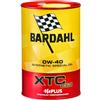 Bardahl 300040 - Olio Motore per Auto, XTC C60 0W40, 1 Litro, Lubrificante Fluido a Bassa Temperatura, Maggiore Potenza a Temperature più Elevate