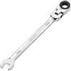 Draper 52009 Hi-Torq - Chiave combinata a cricchetto con testa flessibile, 8 mm